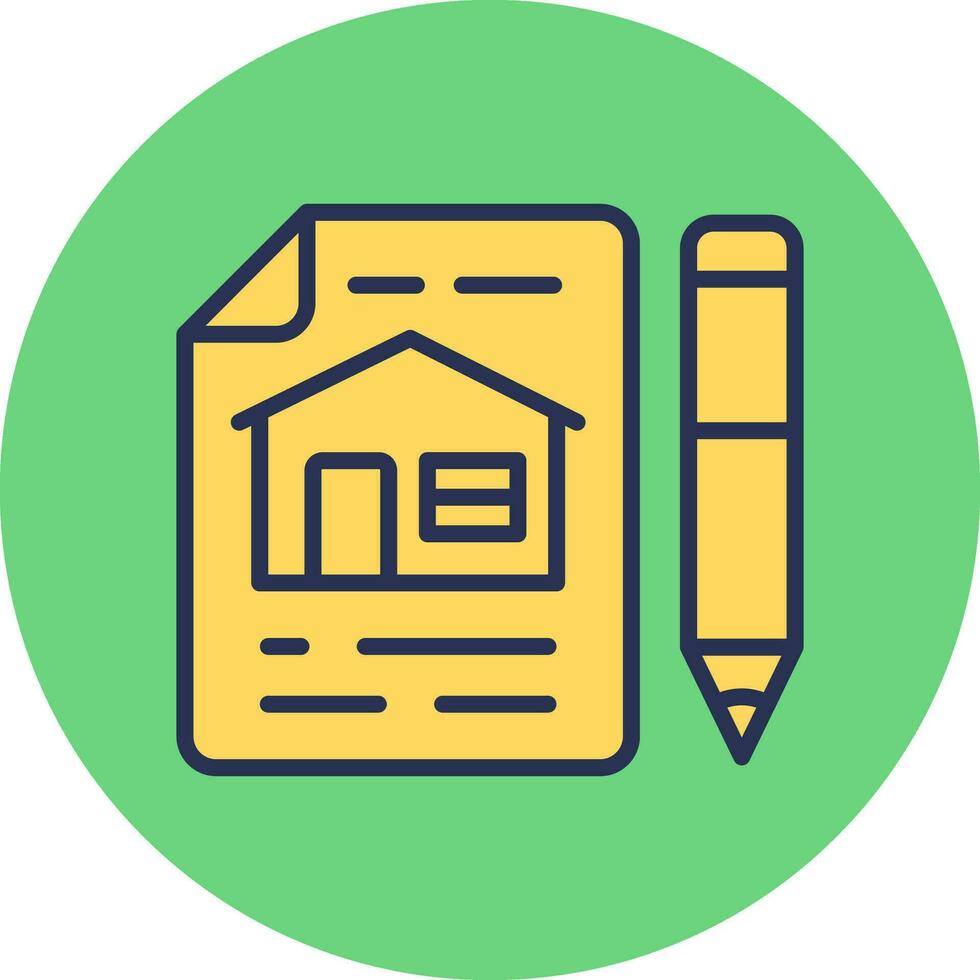 Contract Vector Icon