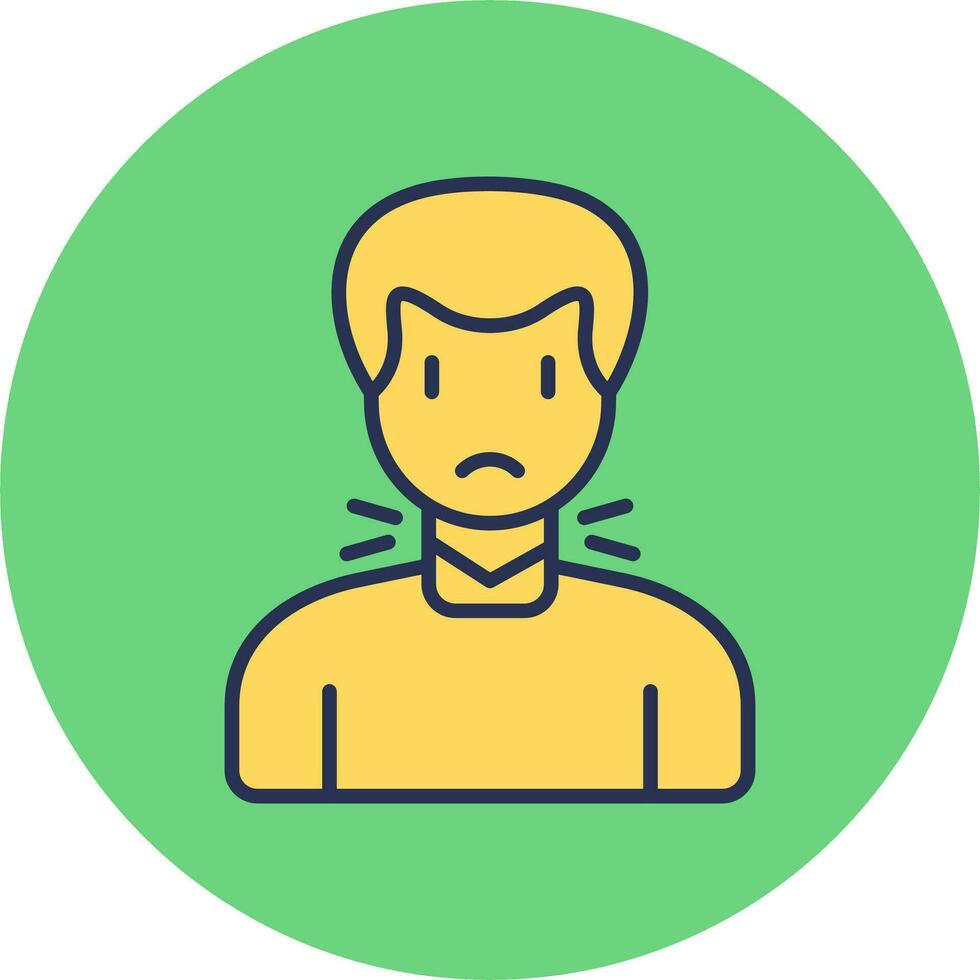 Thyroid Vector Icon