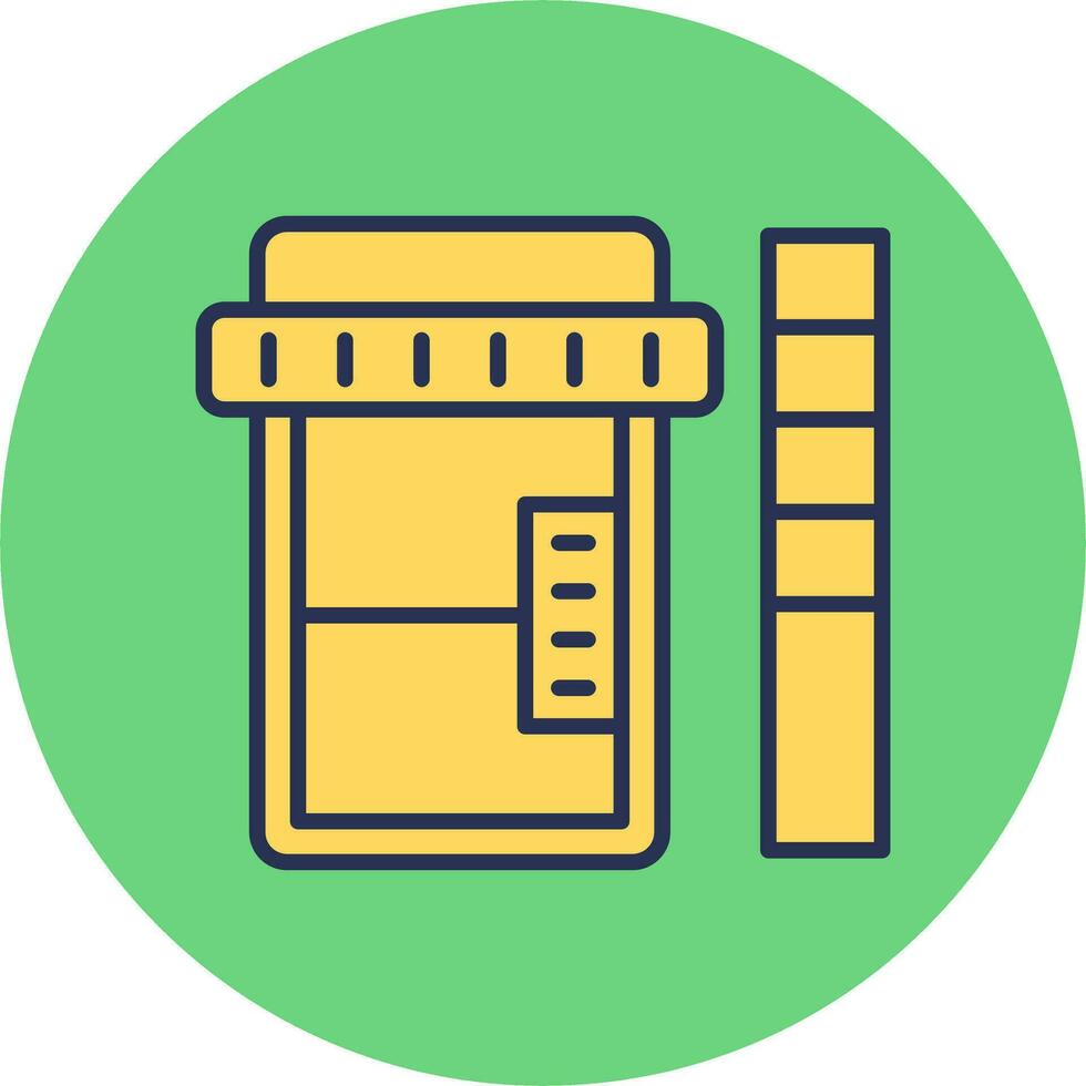 Urine Sample Vector Icon