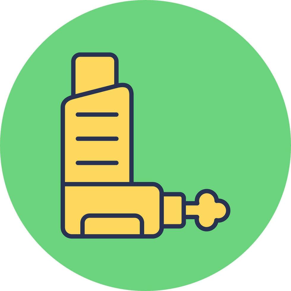 Inhaler Vector Icon
