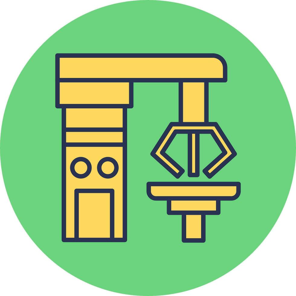 robotic surgery Vector Icon