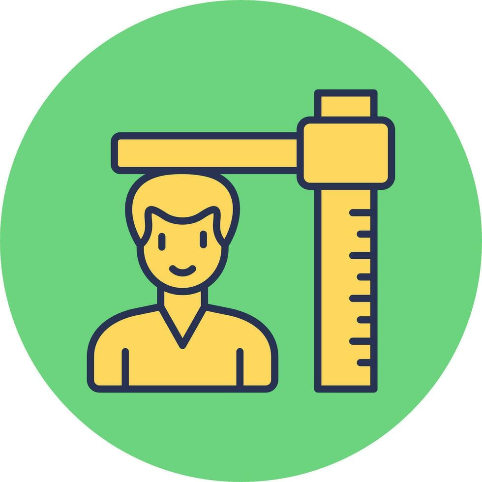 Height Vector Icon