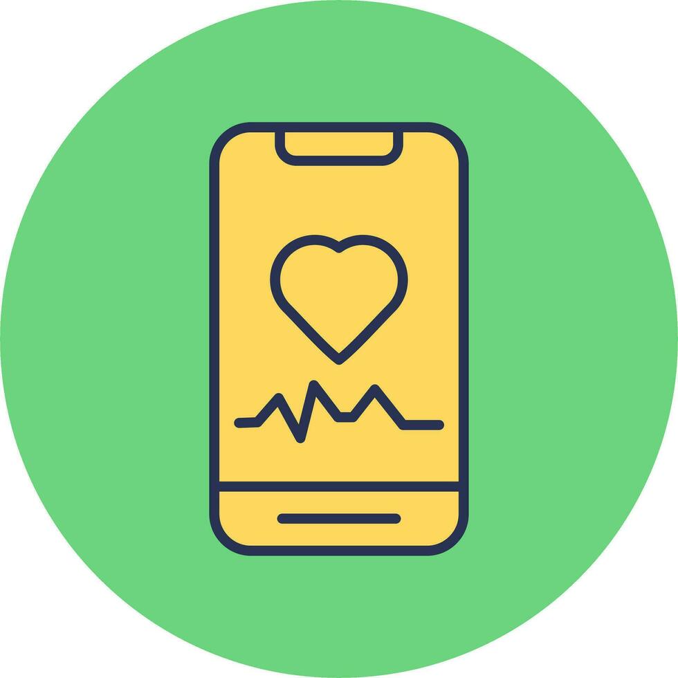Heart Rate Vector Icon