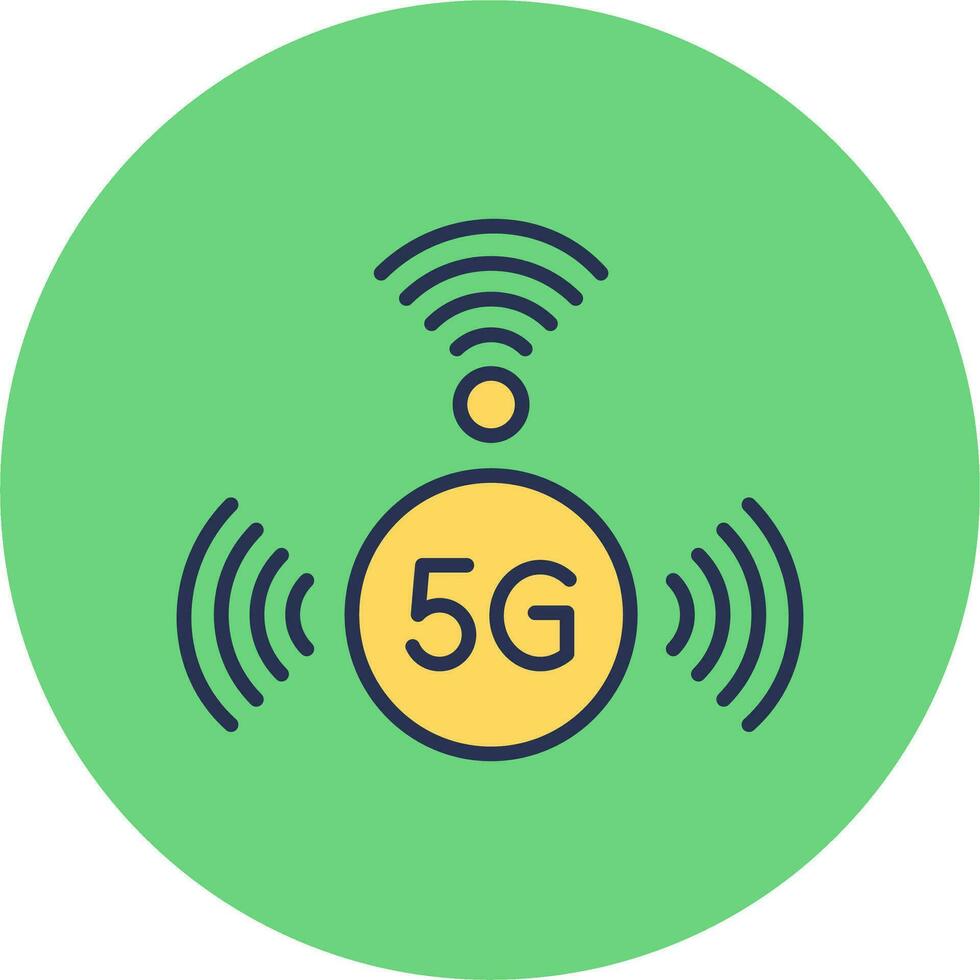 5g Vector Icon
