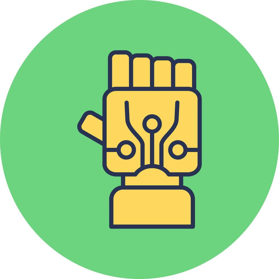 Bionic Hand Vector Icon