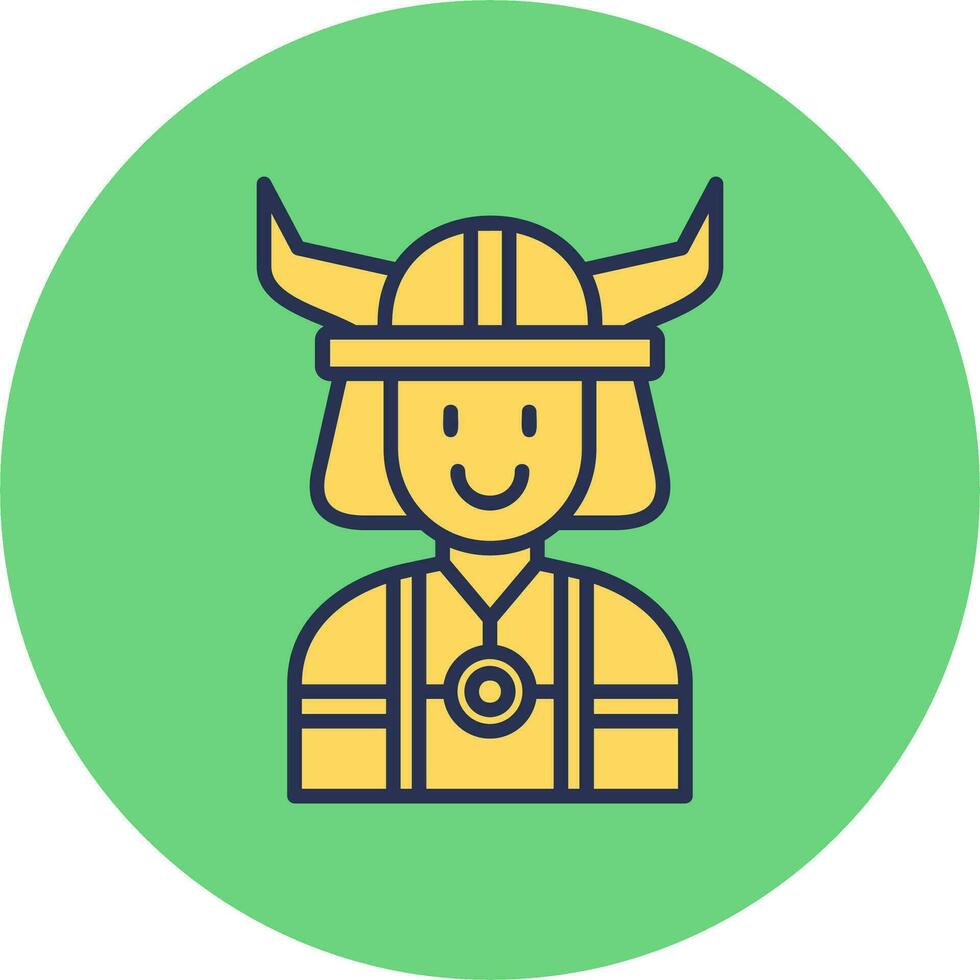 Viking Vector Icon