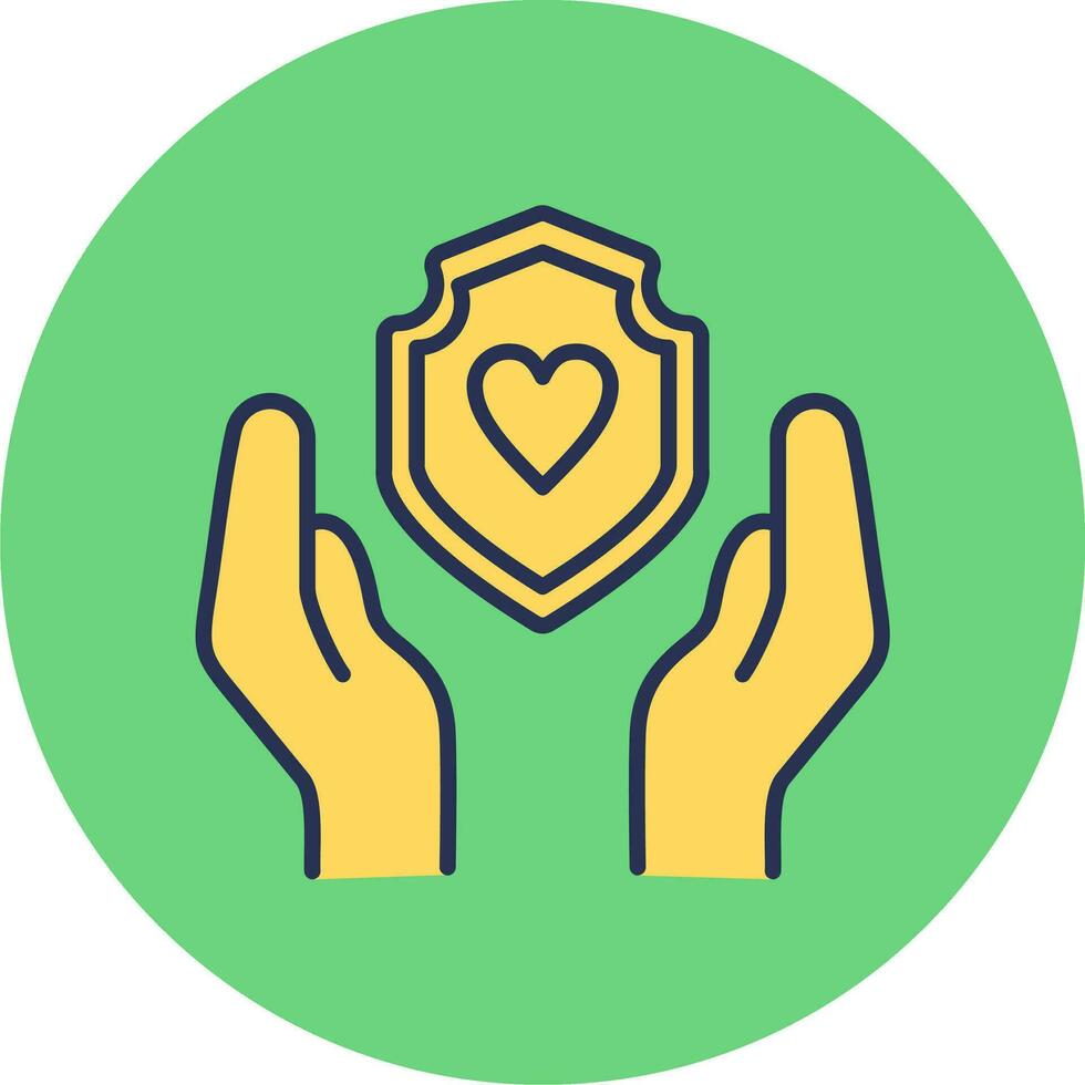 Life Protection Vector Icon