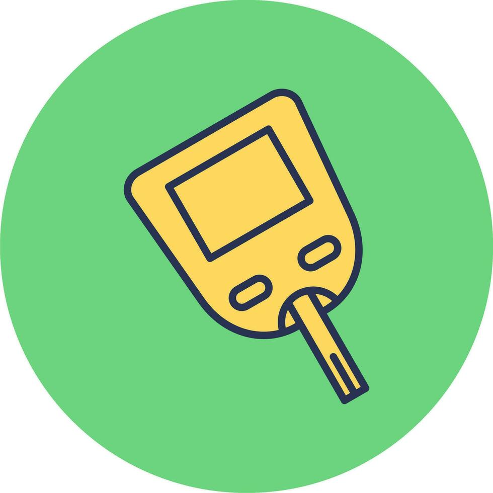 Glucose Meter Vector Icon