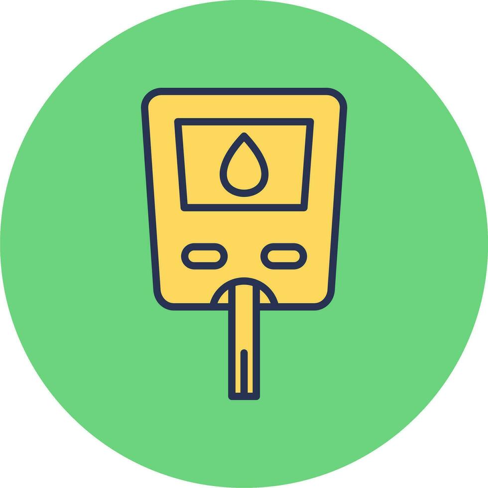 Glucose Meter Vector Icon