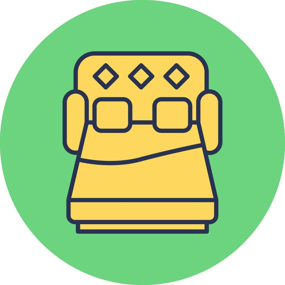 Sofa Bed Vector Icon