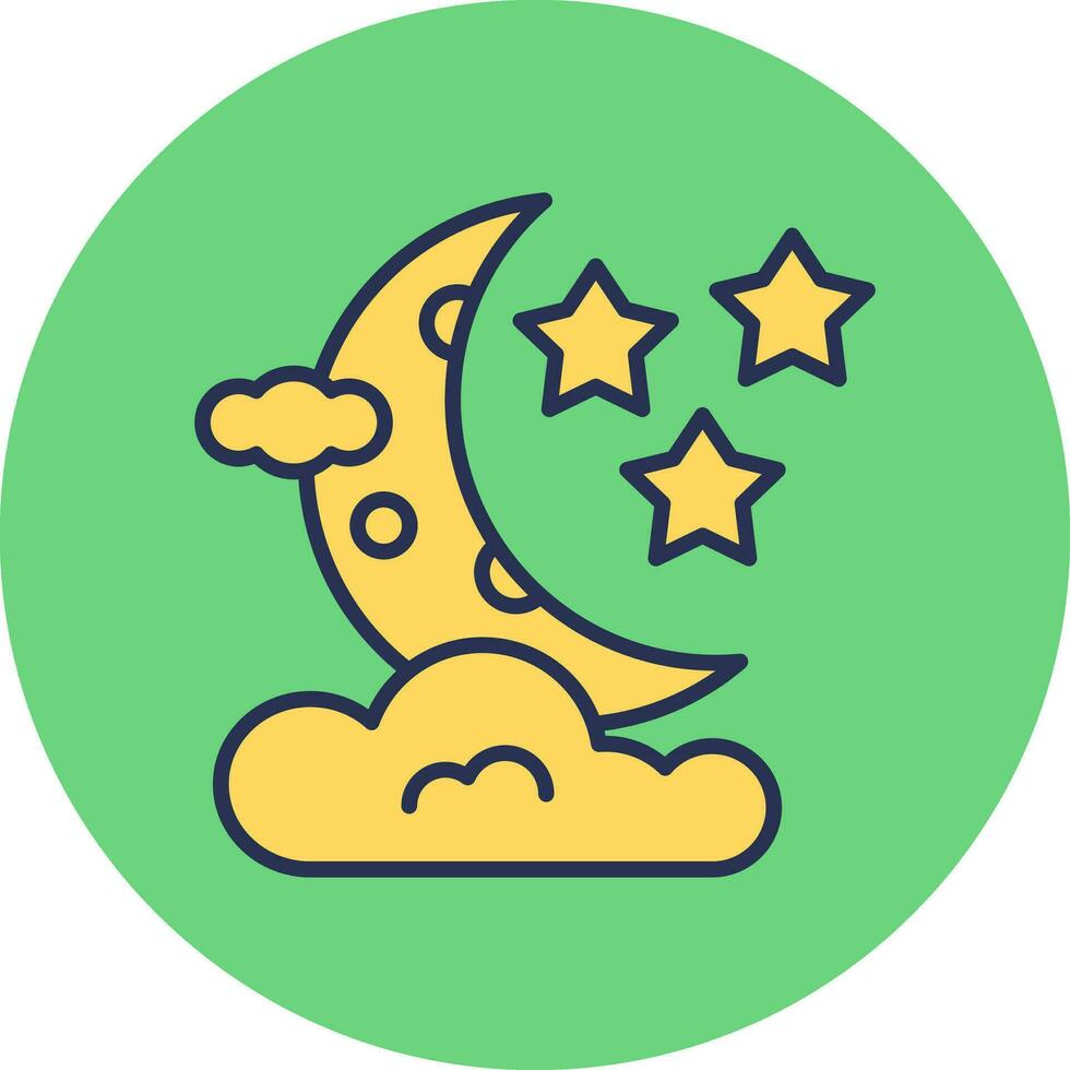 Moon Vector Icon