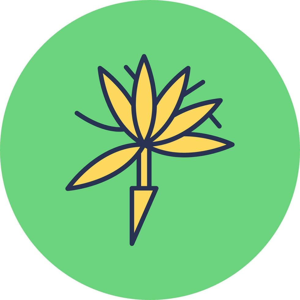 Bird Of Paradise Vector Icon