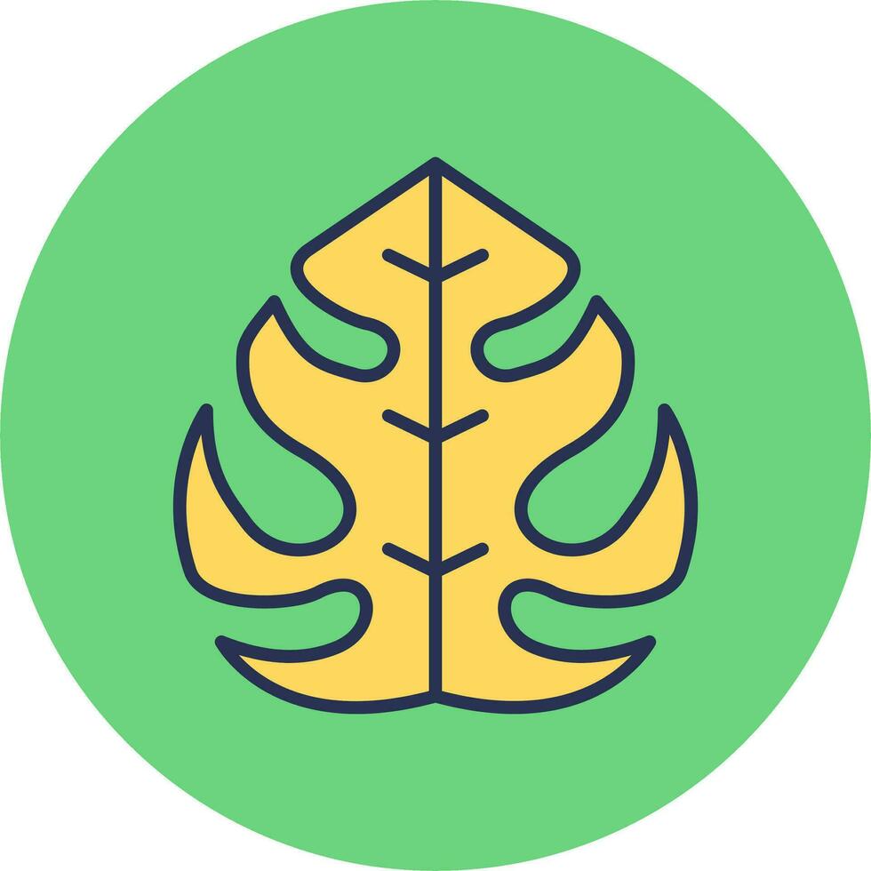 Philodendron Vector Icon