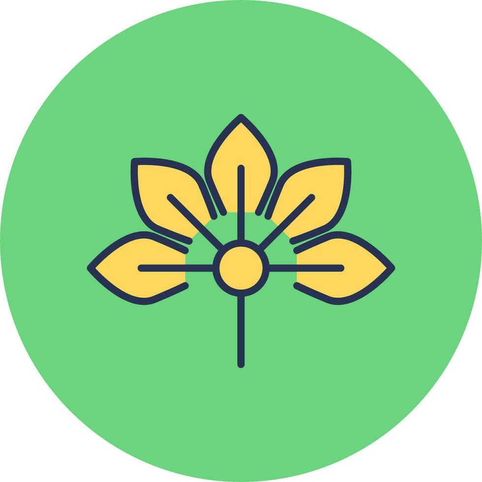 Japanese Aralia Vector Icon