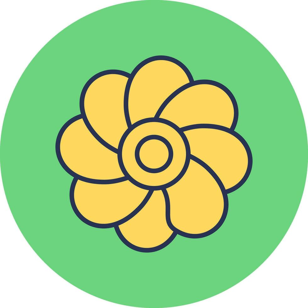 Oleander Vector Icon