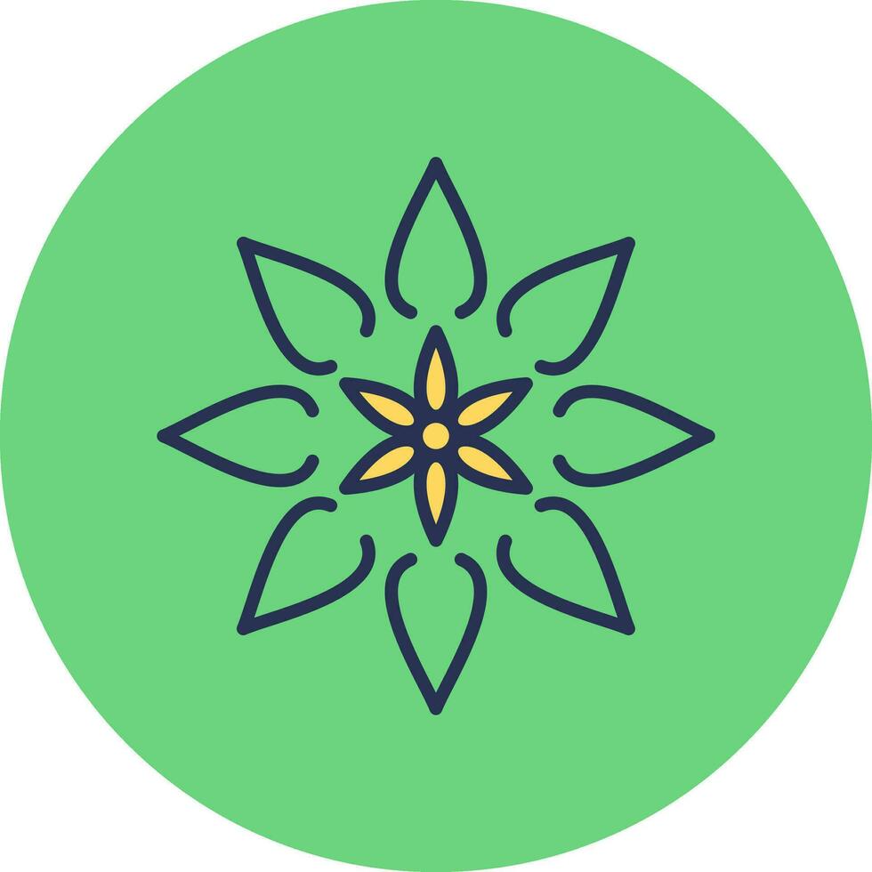 Schefflera Vector Icon