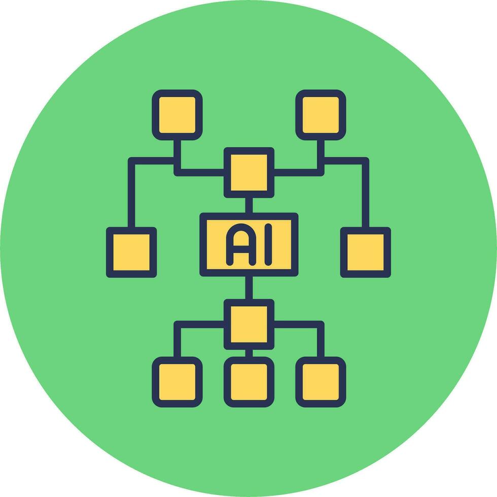 Artificial Intelligence Vector Icon