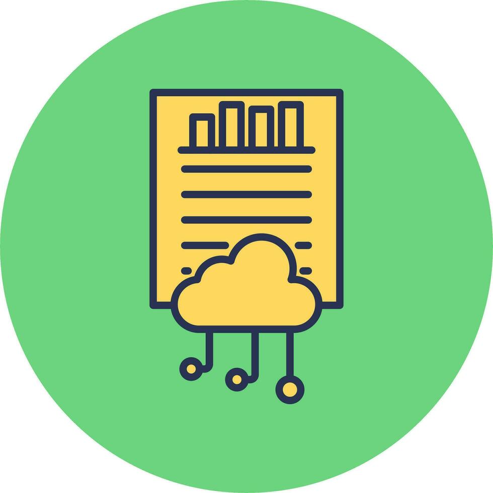 Data Mining Vector Icon