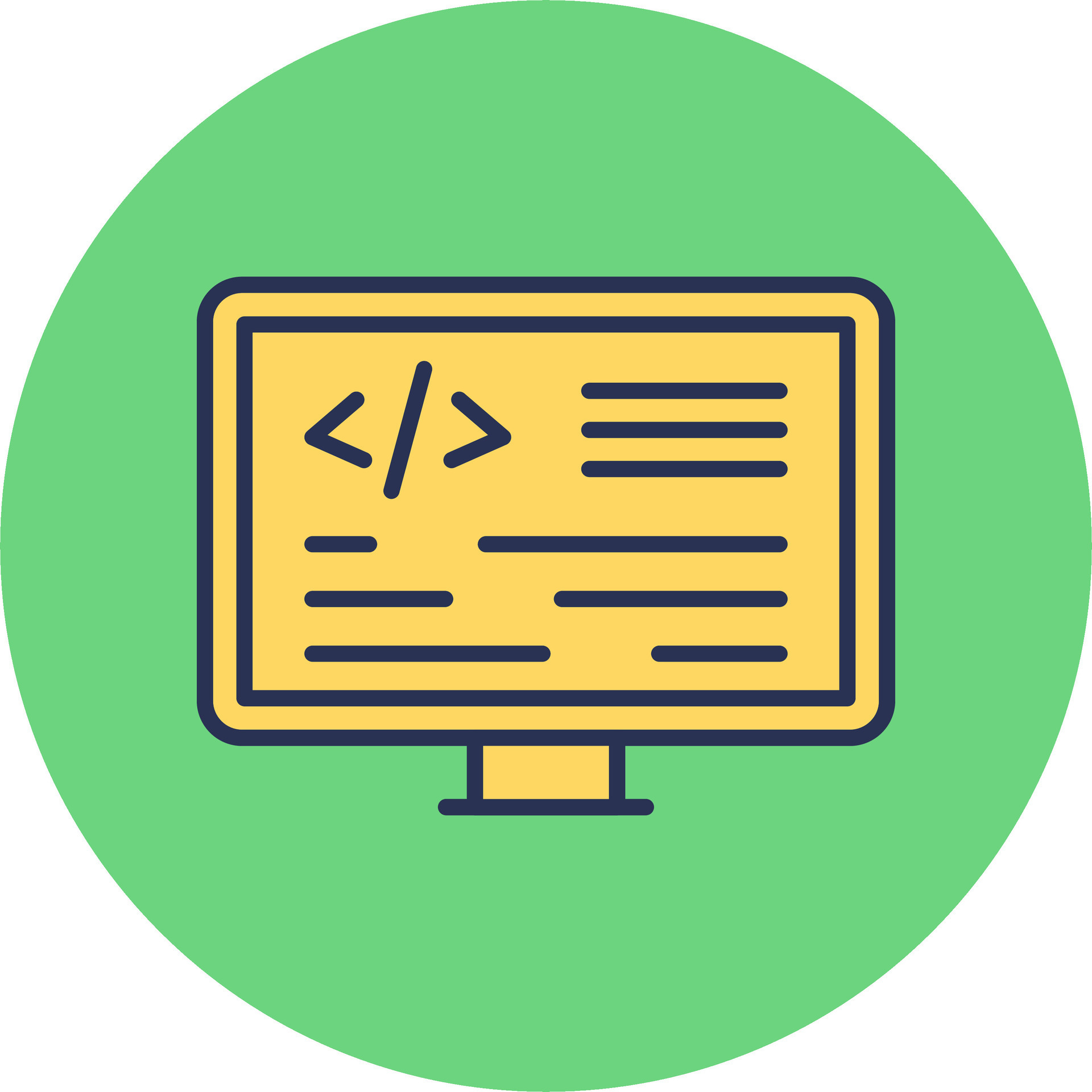 Programming Vector Icon 31788731 Vector Art at Vecteezy