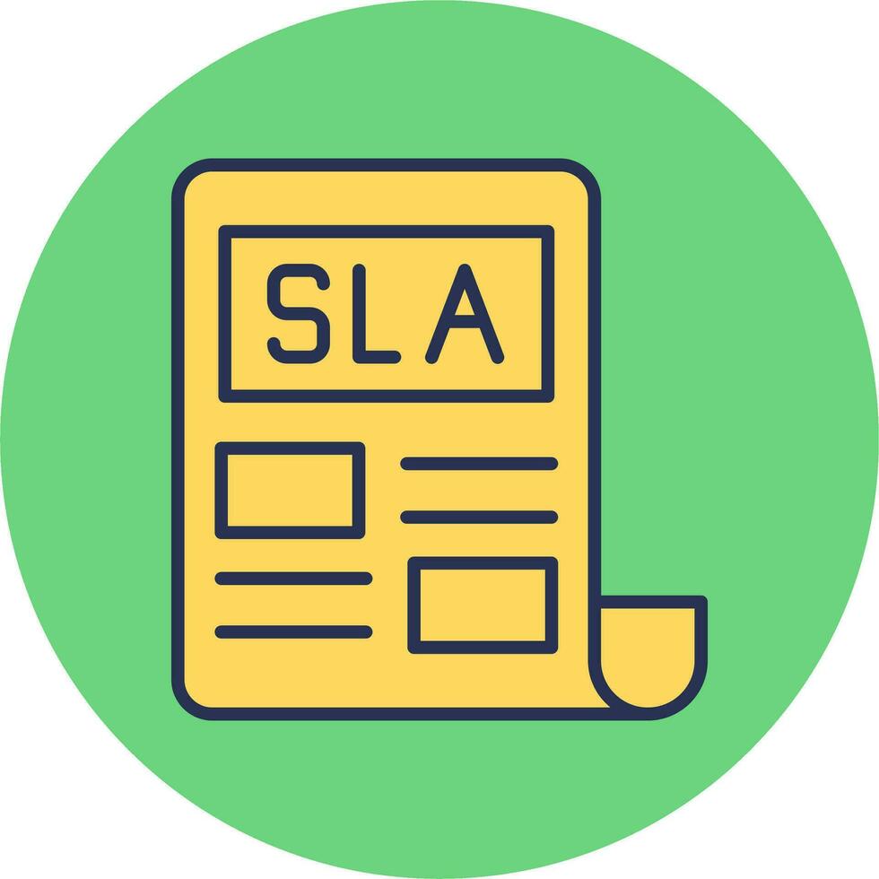 Sla Vector Icon