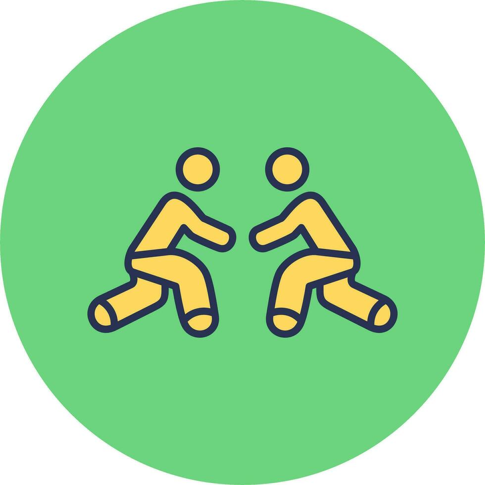 Wrestling Vector Icon