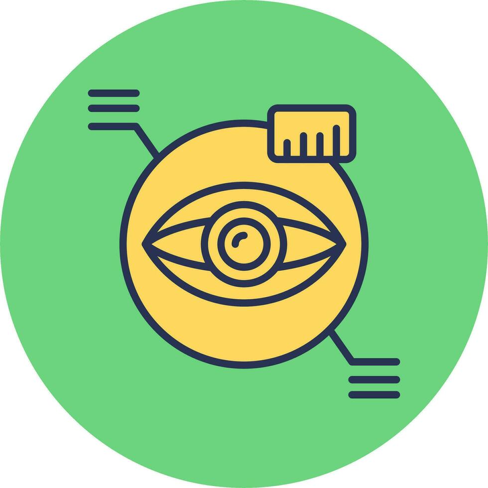 Eye Scanner Vector Icon