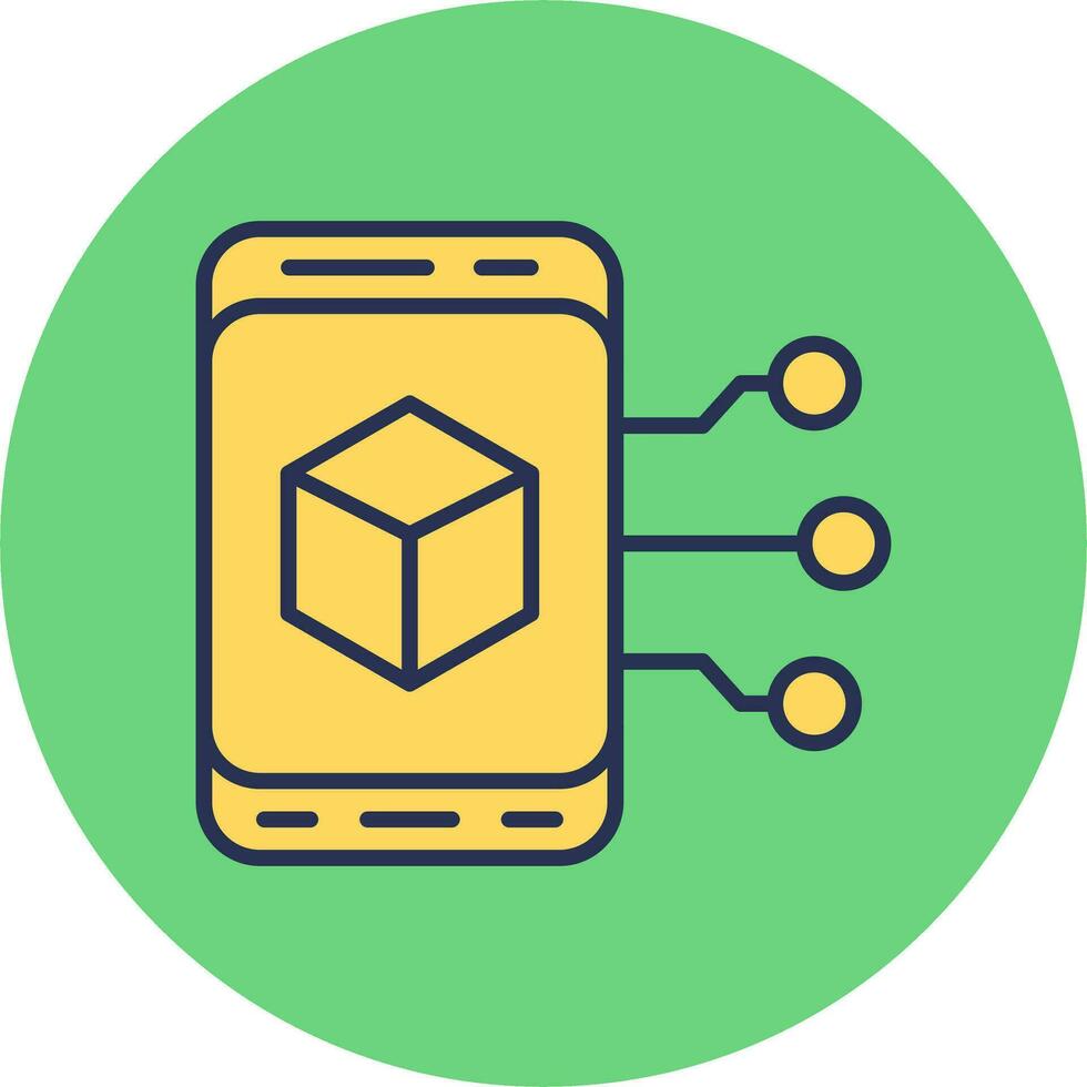 Augmented Reality Vector Icon
