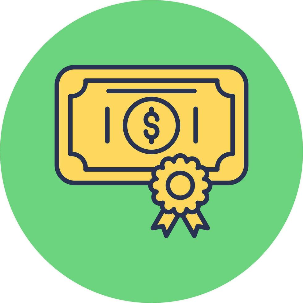 Certificate Vector Icon