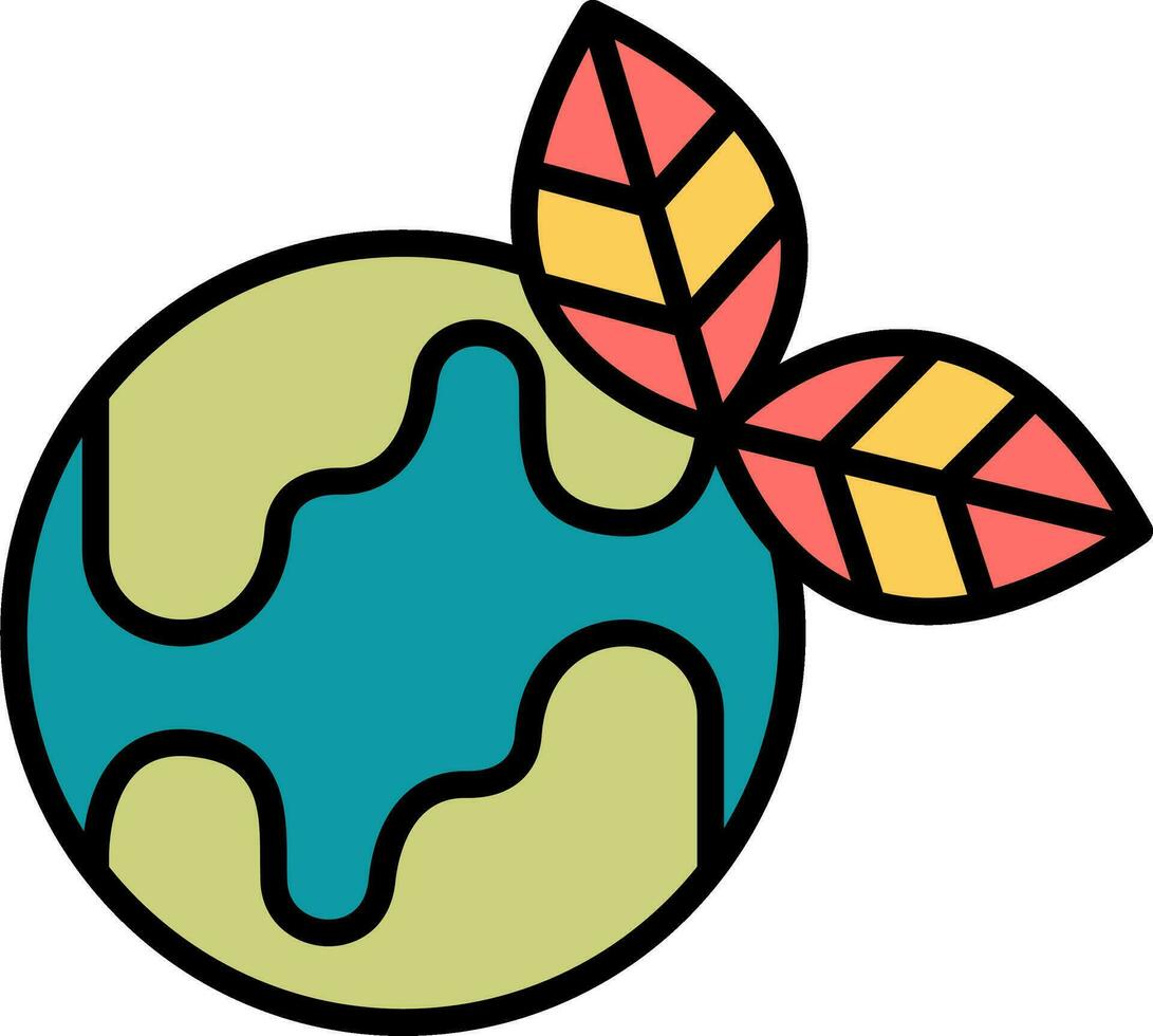 Planet Earth Vector Icon