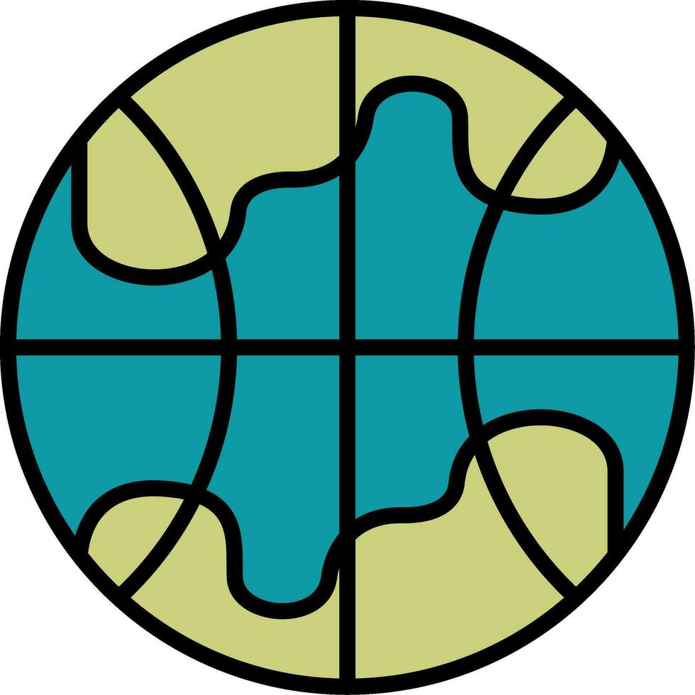 Planet Earth Vector Icon