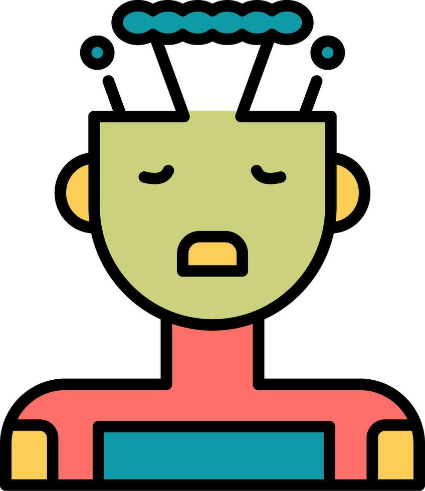 Burnout Vector Icon