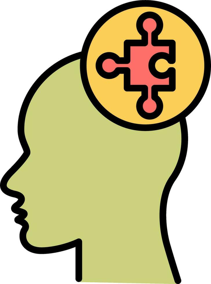 mental trastorno vector icono