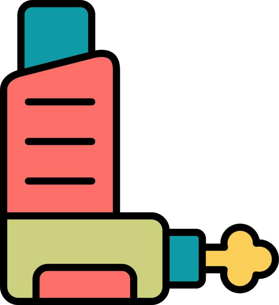 Inhaler Vector Icon