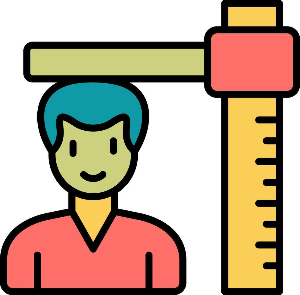 Height Vector Icon
