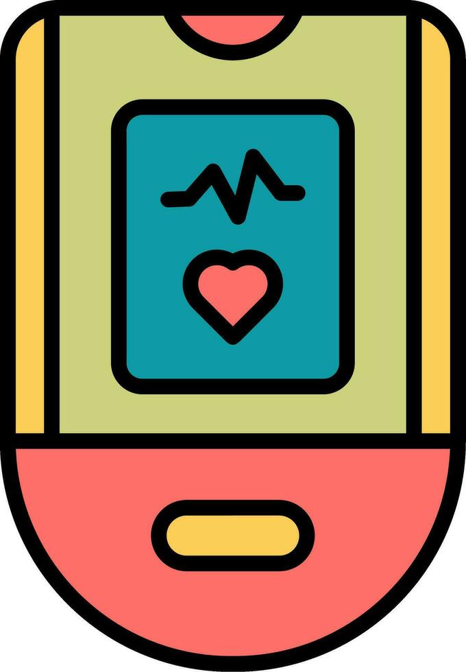 Pulse Oximeter Vector Icon
