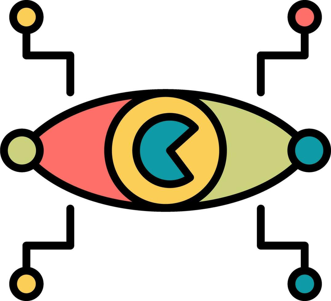 Bionic Eye Vector Icon