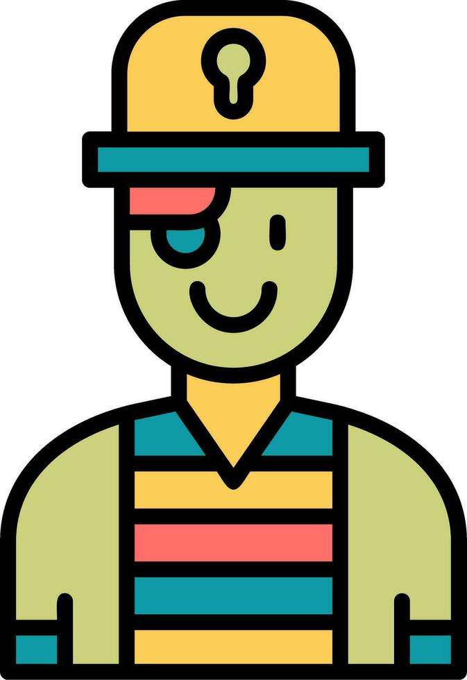 Pirate Vector Icon