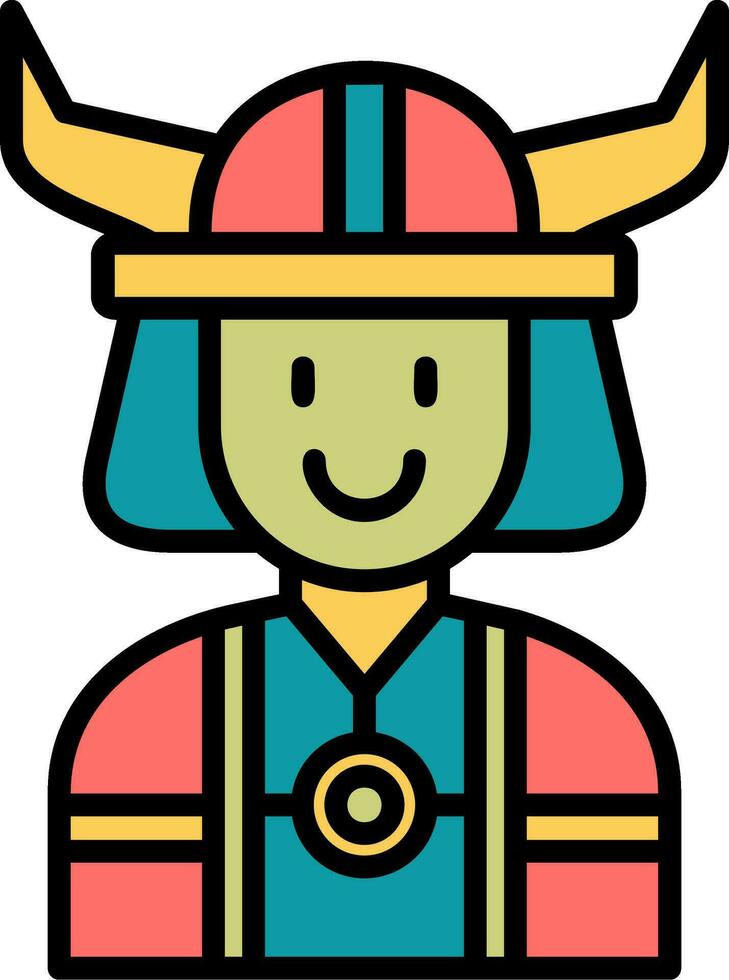 Viking Vector Icon