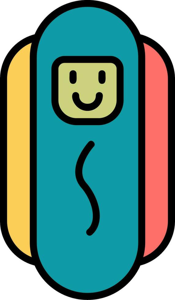 Hot Dog Vector Icon