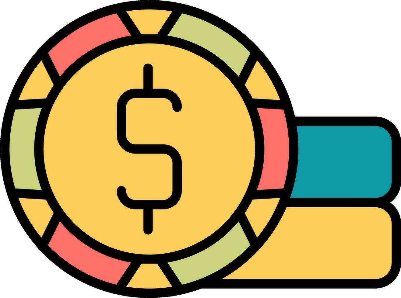 coins Vector Icon