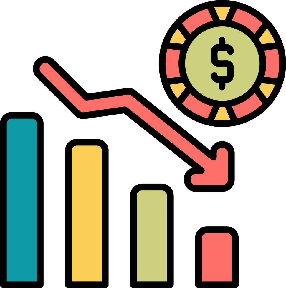 Bar Chart Vector Icon