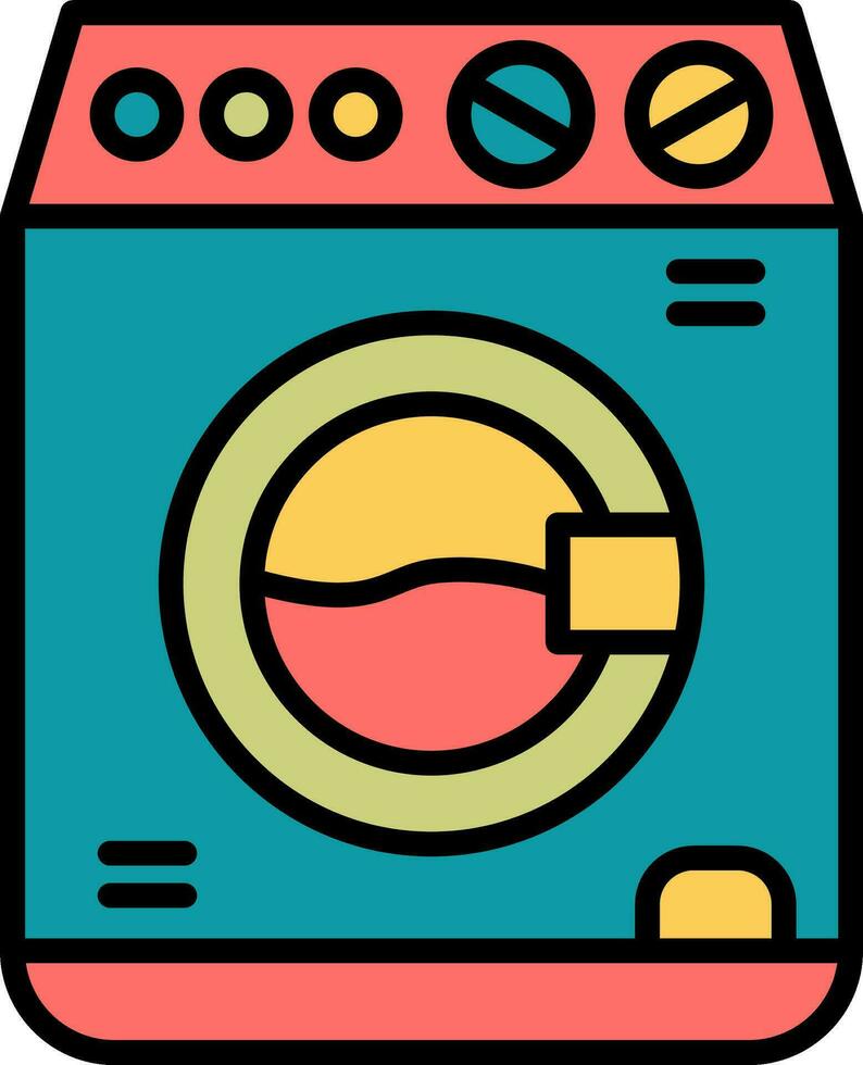 Washing Machine Vector Icon