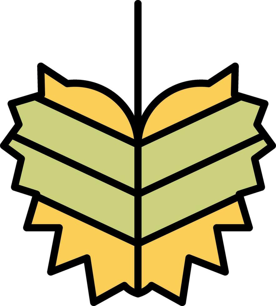Elephant Ear Vector Icon