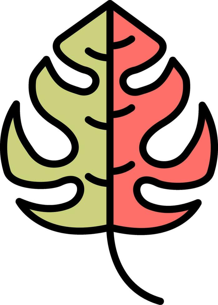 Monstera Vector Icon