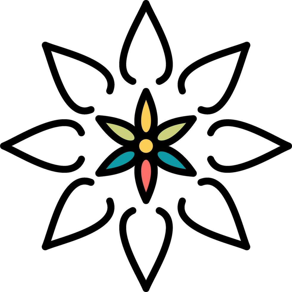 Schefflera Vector Icon