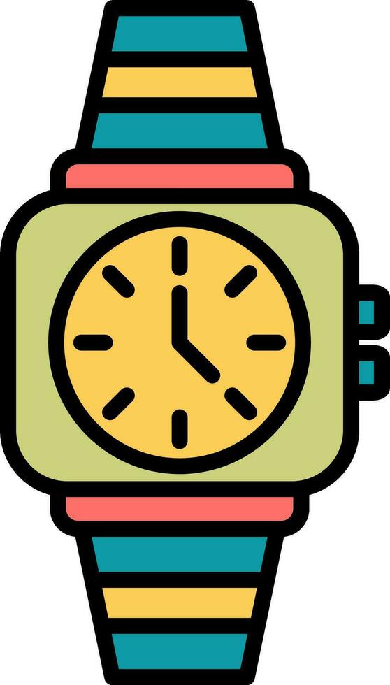 icono de vector de reloj inteligente