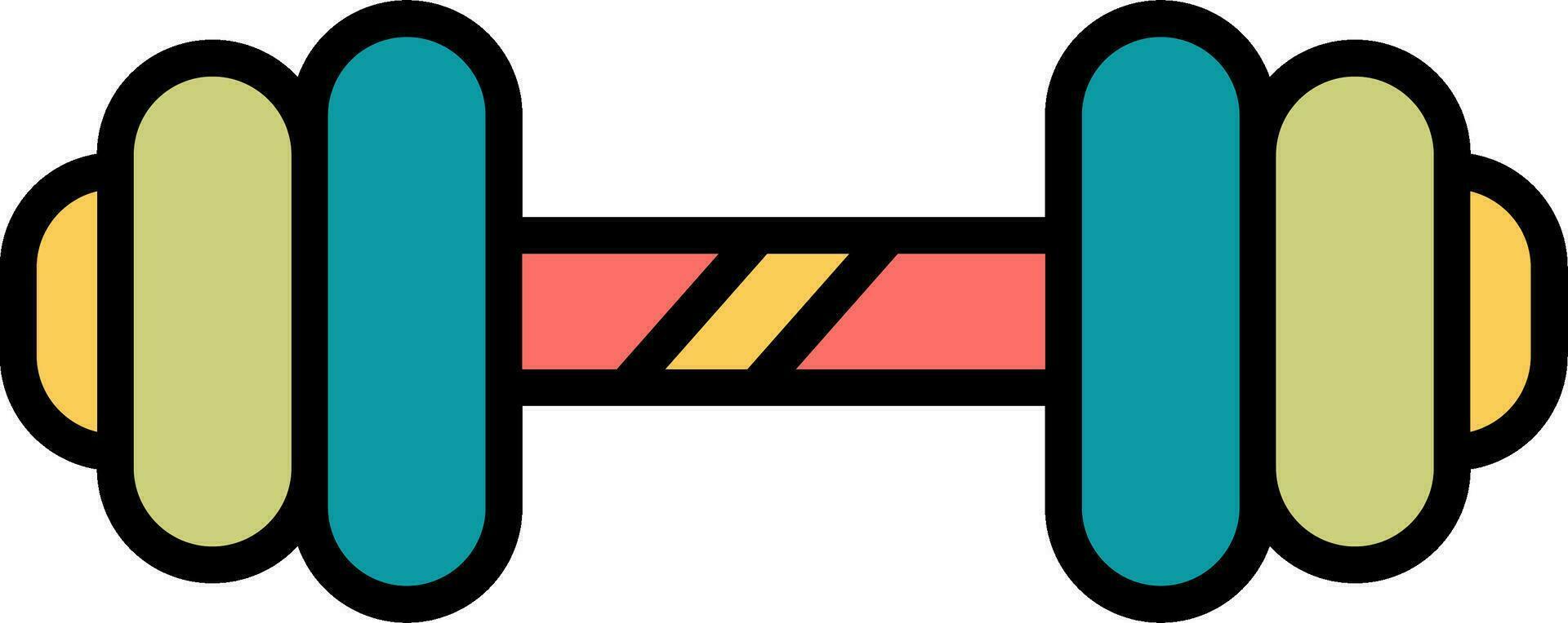 Dumbbell Vector Icon
