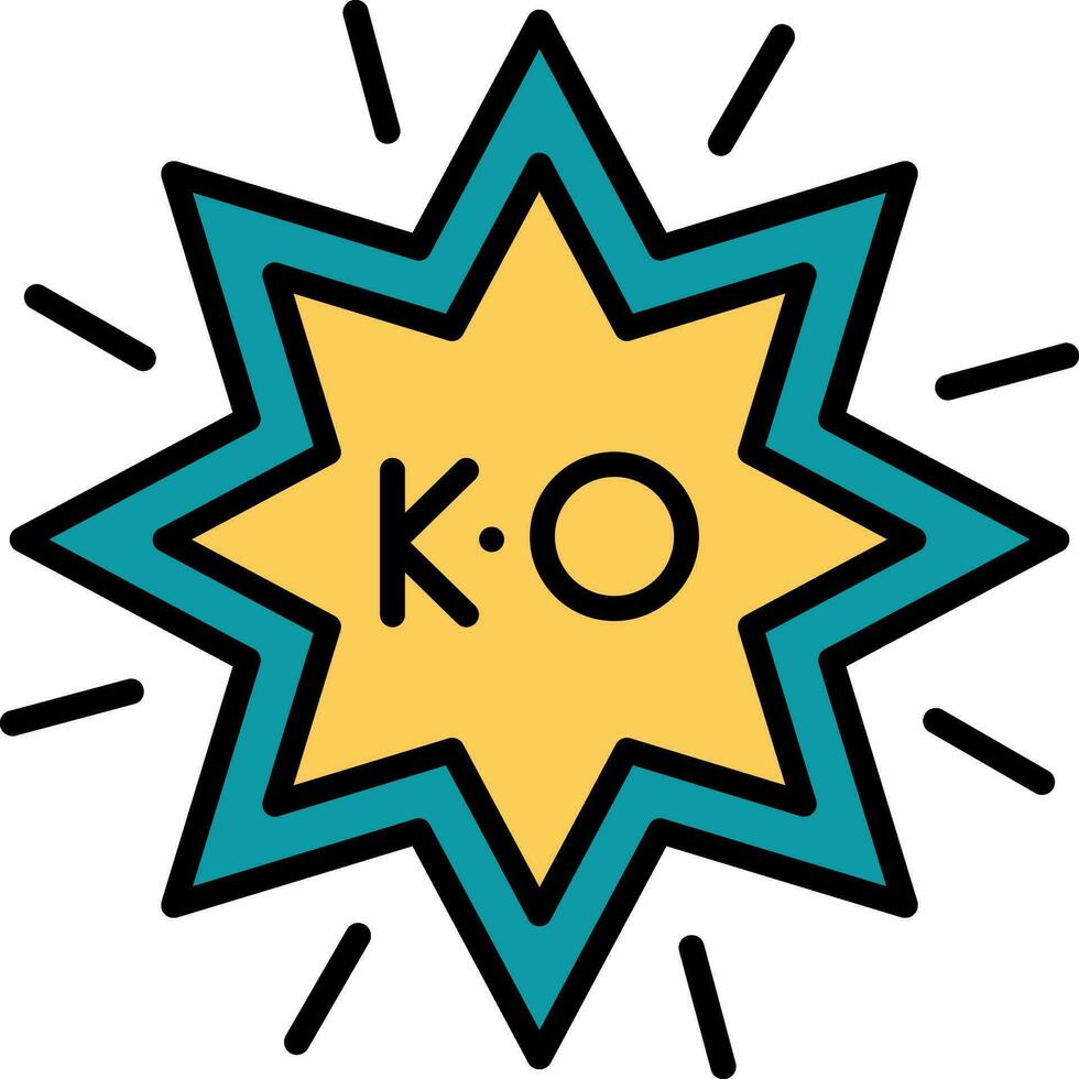 Ko Vector Icon