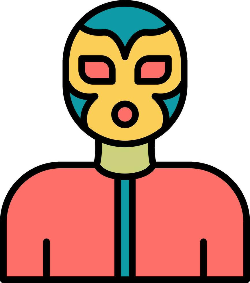 Wrestler Vector Icon