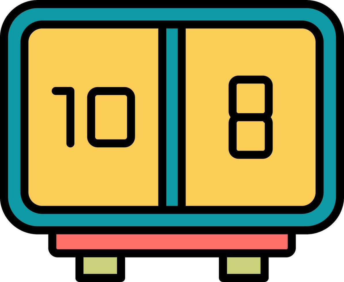 Scoreboard Vector Icon